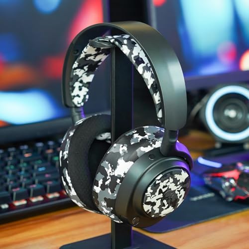 Revamp Your Sound with Wicked Cushions Red Speaker Plates for Arctis Nova Headsets | Ultimate Compatibility for Pro Wireless, Pro Wired, Nova 7, 7 X, and 7 P Models | Enhance Style and Audio Quality Seamlessly | Experience Unmatched Comfort and Effortless Installation | Upgrade to Superior Performance Today