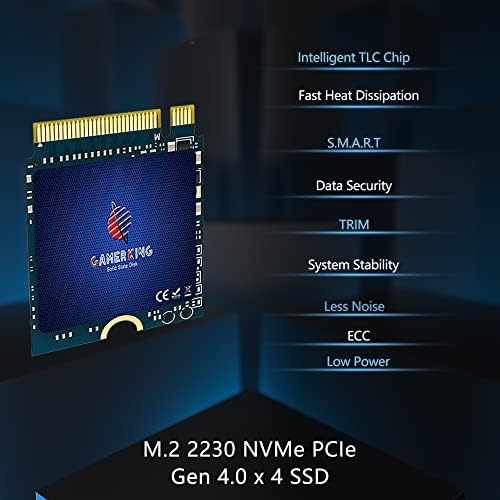 Transform Your PC with GAMERKING 64 GB SATA III Internal SSD – Unleash Blazing Fast 6 Gb/s Transfer Speeds for Superior Performance and Reliability in Laptops and Desktops – Compact 7 mm Design for Optimal Space Efficiency and Seamless Upgrades