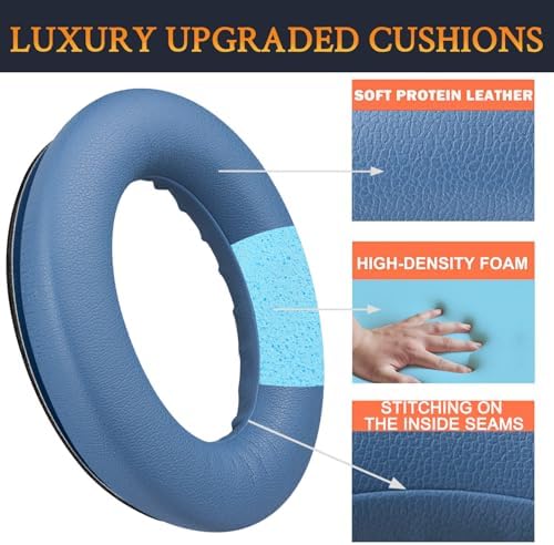 Transform Your Bose Quiet Comfort 45 & SE Headphones with Luxurious SOULWIT Replacement Earpads in Burgundy – Premium Soft Protein Leather Cushions for Unmatched Comfort and Superior Sound Isolation, Perfect for Long Listening Sessions and Easy Installation