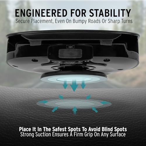 Experience Seamless Charging with the Car and Driver Dash Mate 15 W Wireless Smartphone Charger – Features Integrated Cooling Fan, Mag Safe Compatibility, and Swiveling Base for Effortless Navigation in Your Vehicle – Perfect Automotive Phone Holder for Fast Charging and Enhanced Convenience