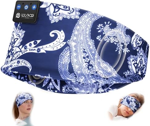 Ultimate Bluetooth 5.4 Sleep Headband Headphones – Designed for Side Sleepers, Unmatched Comfort for Active Lifestyles, Superior Sound Quality, Ergonomic Fit for Enhanced Relaxation, Ideal Tech Gift for Music and Podcast Enthusiasts