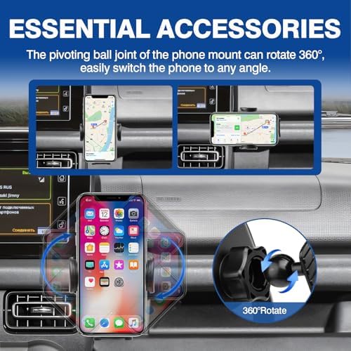 Autorder 360-Degree Rotating Car Phone Holder for Toyota Corolla 2019-2025 & Corolla Cross 2022-2025 – Hands-Free Air Vent Mount for Optimal Navigation & Communication – Durable & Sleek Design for Enhanced Driving Safety and Convenience