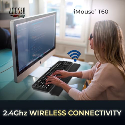 Revolutionize Your Computing with the i Mouse T60 Wireless Touchpad – Ergonomic Comfort, Multi-Gesture Control, and Seamless Windows Compatibility for Ultimate Productivity and Ease
