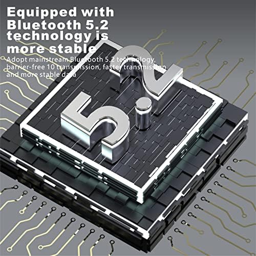 Unleash Your Active Lifestyle with TEDATATA Open Ear Wireless Bluetooth Headphones – Cutting-Edge Waterproof Sport Earbuds Featuring LED Display for Ultimate Safety and Performance in Cycling, Running, Hiking, and Driving – Stay Connected, Stay Aware!