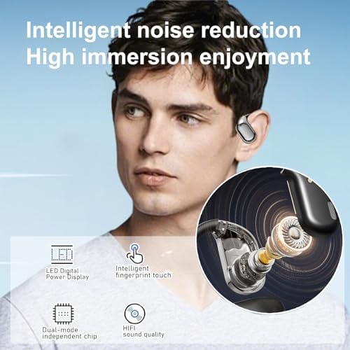AI-Enhanced Translation Earbuds for i Phone & Android – 144-Language Real-Time Communication Device with Bluetooth Connectivity, Noise-Cancellation, and 3-in-1 Functionality for Music, Calls, and Conversations – Ergonomic Design with Portable Charging Case for Effortless Global Engagement