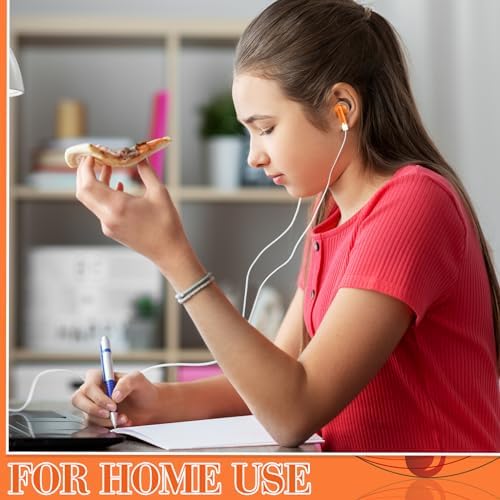 Bulk Konohan 100-Piece Earbuds – Individually Packaged 3.5 mm Headphones for Educational Settings – Lightweight, Durable Student Earphones Designed for Comfort in Classrooms, Libraries, and Learning Environments – Hygienic Black Design for Extended Use and Enhanced Focus