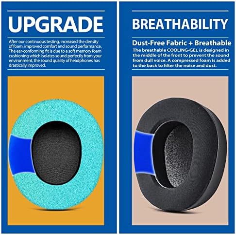 Upgrade Your Audio Experience with TRANSTEK’s Premium Velour Earpads for Arctis Nova Pro Wired Headset – Exceptional Comfort & Enhanced Sound Isolation for Gamers & Audiophiles – Durable, Easy-to-Install Replacement Cushions Perfectly Compatible with Wired Models
