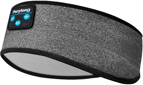Perytong Wireless Sleep Headphones Headband – Ultimate Comfort Audio Solution for Restful Sleep and Relaxation, Perfect Gift for All Ages – Noise-Blocking Technology with Superior Bluetooth Connectivity and Long Battery Life