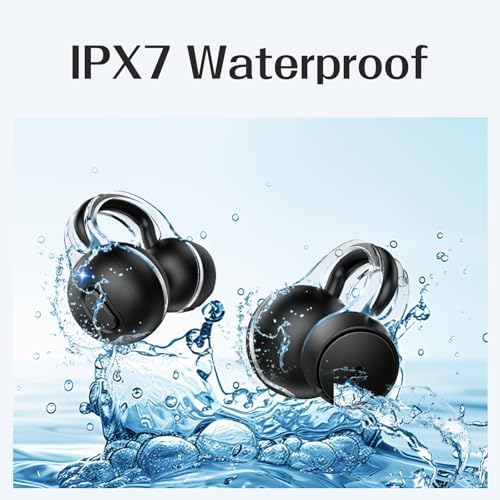 Tocnoda Open Ear Wireless Earbuds – Ultra-Lightweight Bluetooth 5.3 Headphones for Active Lifestyles, IPX7 Waterproof Design with Immersive 360° Sound for Running, Gym Workouts, and Outdoor Adventures – Perfect Compatibility for All Devices