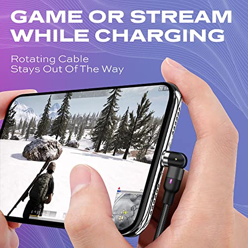 Enhance Your Charging Efficiency with the Statik 360 Magnetic 3-in-1 Cable – Versatile 6 FT Length, Rapid 3 A Power Delivery, Glo Bright Indicator for Effortless Low-Light Connectivity and Universal Device Compatibility