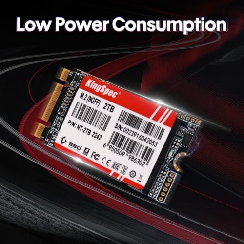 Transform Your Computing with King Spec NT Series 256 GB M.2 2242 SATA SSD – Ultra-Fast Internal Drive for Laptops, Ultrabooks, & Desktops | Unmatched Speed and Reliability for Everyday Users and Gamers
