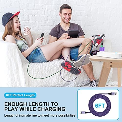 Ultimate Fast Charging Dual Port USB Wall Charger Trio – 2.1 A Quick Charge Adapter with Type C Cable for Samsung Galaxy S24 Ultra, i Phone 16, Google Pixel 9 Pro & More – Perfect Travel-Ready Power Solution for Active Lifestyles