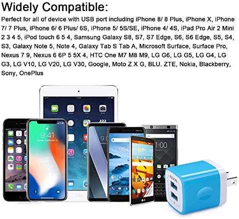 Ultimate AILKIN USB Multi-Port Charging Block – Rapid Charge Station for Home & Travel, Compact Wall Charger Cube with 4 USB Ports, Universal Compatibility for i Pad, i Phone, i Pod, Samsung, and More – Safe, Efficient Power Solution for Multiple Devices