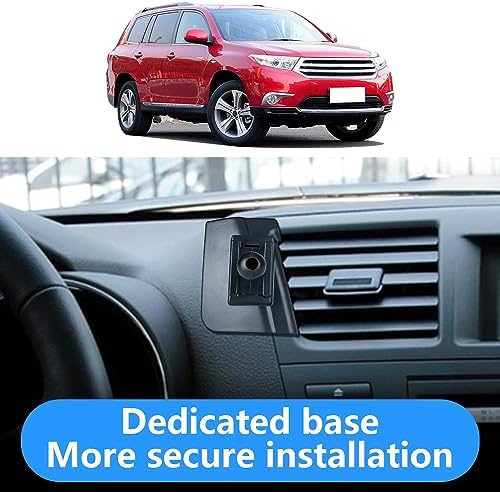 Toyota Highlander 2020-2025 Premium Car Phone Holder – Secure Smartphone Mount with 360° Rotation and Built-in Charger for Enhanced Driving Convenience – Ideal for Highlander Hybrid Accessories and Mobile Cradle Needs