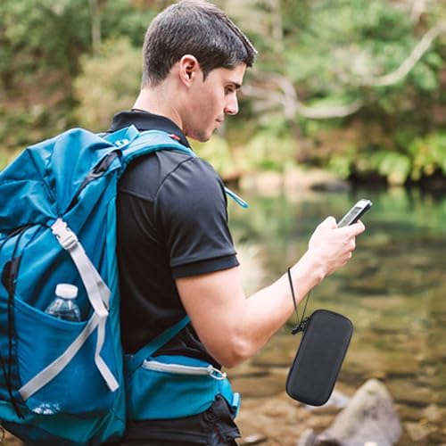 Khanka Premium Hard Travel Case for Anker Mag Go 6.6 k/10 k Power Banks & USB-C Adapters – Ultimate Protection & Organization on the Go, Shockproof Design with Soft Lining for Scratch Prevention, Lightweight & Compact Travel Accessory, Secure Zipper Closure for Safe Storage