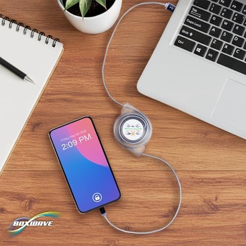 Box Wave Retractable Sync Cable for Alcatel LINKZONE Mobile Hotspot – High-Speed Data Transfer, Portable Design, Enhanced Compatibility for On-the-Go Connectivity