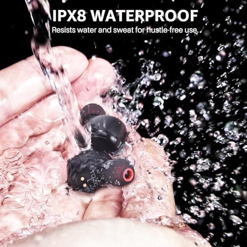 TOZO T6 Bluetooth 5.3 Wireless Earbuds – Immersive Stereo Sound, 50-Hour Playtime, IPX8 Waterproof Design, Customizable EQ via App, Ergonomic Fit – Ideal for Active Lifestyles and Seamless Connectivity