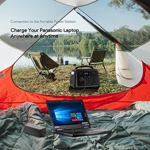 Panasonic Toughbook Laptop Car Charger – High-Speed 12 V-24 V Compatibility for CF Series Models (CF-31, CF-53, CF-54, & More) | UL Certified, 9 ft Length, Enhanced Safety Features for On-the-Go Power Needs | Ideal for Vehicles, Trucks, RVs, and More