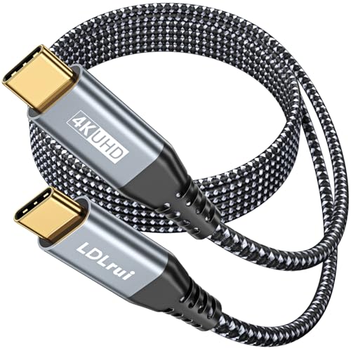 High-Speed USB C Cable 3-Pack: 20 Gbps Data Transfer, 4 K@60 Hz UHD Display & 100 W Fast Charging – Versatile Lengths (1 FT, 3 FT, 6 FT) for Ultimate Compatibility with Dell, Samsung T7, Sandisk & More