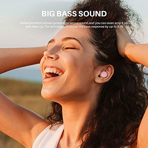 Ultimate Tribit Wireless Earbuds: 110-Hour Playtime, Bluetooth 5.3, IPX8 Waterproof, Noise Reduction, Ergonomic In-Ear Design for Comfortable Listening – Perfect for Gym, Commute & Home Use