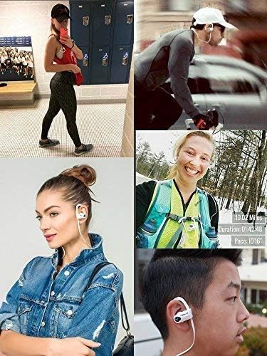 TREBLAB XR500 Waterproof Bluetooth Earbuds – Noise Cancelling Sport Headphones for Running and Workouts, Secure Fit, IPX7 Rated, Wireless Connectivity, Built-In Mic for Hands-Free Calls, Compatible with All Devices