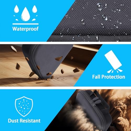 Premium Hard Travel Case for Anker 25,000 m Ah Laptop Power Bank – Shockproof, Water-Resistant Protection with Accessory Storage – Tailored for Anker Zolo A1695 Charger – Compact, Lightweight Design for Ultimate Portability and Organization – Securely Holds Power Bank and Cables for Travel and Daily Use – Ideal Storage Solution for On-the-Go Power Needs – Durable, Stylish Black Case for Enhanced Longevity and Safety – Keep Your Anker Power Bank in Pristine Condition During Adventures and Commutes – Travel Ready with Comfortable Wrist Strap for Easy Carrying – Perfect for Protecting Your High-Capacity Power Bank from Drops, Dust, and Scratches – Accessory Mesh Pocket for Convenient Storage of i Phone Charger and Cables – Designed for Maximum Functionality and Compatibility for Anker 25000 m Ah Laptop Chargers.