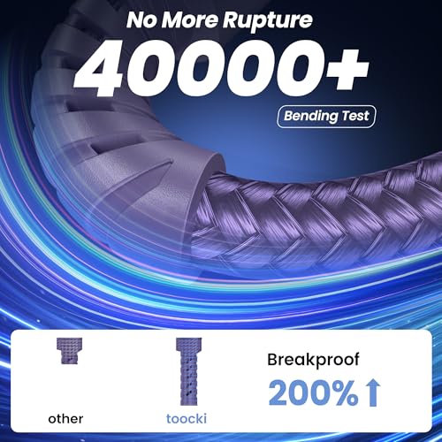 10 ft USB C to USB C Charger Cable (2-Pack) – 60 W Fast Charging Type C Cord with Right Angle Connector for i Phone 16, 15 Pro Max/Plus, Mac Book Air, Samsung S23 Ultra/S22, Note 20 – Superior Durability & Enhanced Ergonomics for Optimal Device Performance