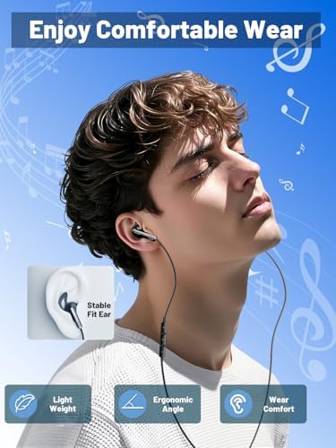 Elevate Your Audio Experience with LCdaymini USB C Earbuds – Premium Wired Headphones for i Phone 16, i Phone 15 Pro Max, Samsung Galaxy S25/S24/S23 Ultra & Google Pixel 9/8 – Immerse in High-Fidelity Sound, Enjoy Effortless Call Management with In-Line Microphone, Convenient Volume Control, and Ultra-Lightweight Design for All-Day Listening Comfort