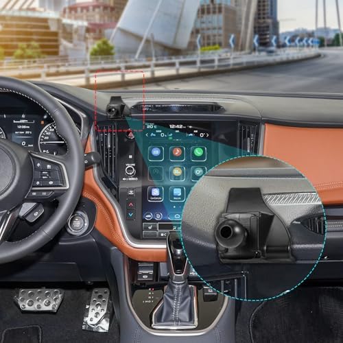 Subaru Outback 2021-2024 Car Phone Holder Mount – 360-Degree Adjustable Dashboard Bracket for 4.0″-7.0″ Smartphones, Ideal for Hands-Free Navigation and Enhanced Driving Safety, Premium Quality Accessory for i Phone and Android Users