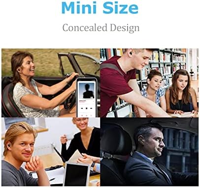 Ultra-Compact Bluetooth Earbud – IPX5 Waterproof Single Wireless Headphone with 6-Hour Battery Life for i Phone, Android, PC & TV – Premium Sound Quality & Lightning-Fast Pairing for Active Lifestyles