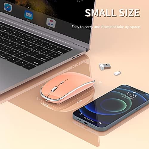 Elevate Your Computing Experience with the Q23 S Black Wireless Mouse – Rechargeable, Dual Mode USB-A & Type-C, Silent Operation, and 3 Adjustable DPI for Ultimate Precision and Versatility Across Laptops, Macs, PCs, and Android Devices