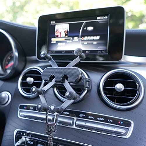 Premium Car Phone Holder Mount for Mercedes Benz & Mini Cooper – Precision Fit, Gravity Locking Technology, Effortless Hands-Free Access, 2016-2023 Models, Ultimate Driving Convenience