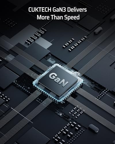 CUKTECH 65 W USB-C Fast Charger – Compact & Foldable Ga N Power Adapter for Multi-Device Charging – Ideal for i Phone, Mac Book, Galaxy & i Pad – Enhanced Safety Features with Overheating Protection – Sleek Grey Design for Modern Aesthetics – Efficient 3-Port Charging Solution for Home, Office & Travel – Upgrade Your Charging Experience with a Durable, High-Performance Charger that Combines Style and Functionality – Perfect for On-the-Go Power Needs – Streamline Your Tech Setup with Reliable Speed and Compatibility – Elevate Your Power Game Today!