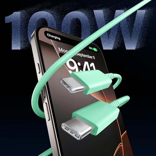 Super Fast 45 W Charger for Phone 16 Series with 10 FT Type C Cable – High-Speed USB C Power Block for Ultimate Compatibility and Enhanced Safety Features, Ideal for Phone 16, 16 Pro, 16 Pro Max, 16 Plus, 15, 15 Pro Max, Galaxy Devices – Portable and Reliable Charging Solution