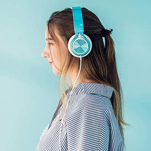 Elevate Your Listening Experience with AILIHEN MS300 Lightweight Foldable Purple Headphones – Stylish On-Ear Design for Exceptional Sound Clarity and Comfort – Perfect Wired Headphones for Students, Teens, and Young Professionals with High-Quality Microphone for Seamless Communication on Chromebooks and Laptops – Ideal for School, Entertainment, and Casual Listening