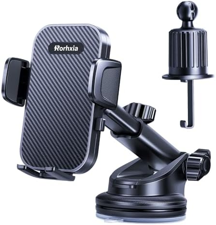 Military-Grade 3-in-1 Car Phone Holder: Unmatched Stability & Flexibility with 2025’s Best Suction Cup for Dashboards, Windshields, and Vents – Universal Compatibility for i Phone and Samsung – Hands-Free Safety and Convenience for Every Driver