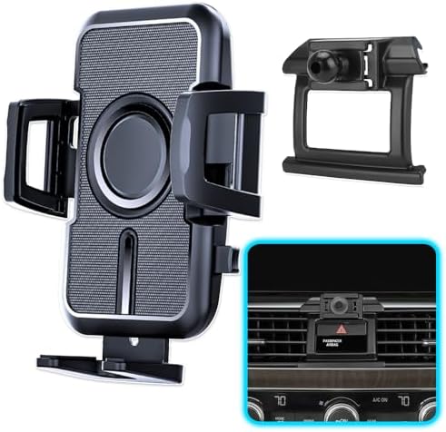 WAAPAK Honda Accord Smartphone Mount 2018-2025 – Premium Non-Slip Cradle for Secure Navigation and Hands-Free Use, Easy Installation with 360-Degree Rotation for Thick Case Compatibility – Elevate Your Driving Experience with Sleek Auto Interior Decor