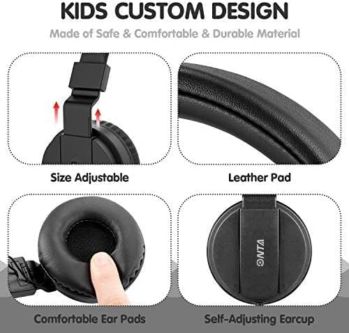 Premium ONTA Kids Headphones – Comfortable Noise-Canceling On-Ear Headset for Young Learners | Durable Wired Earphones Designed for School, Travel, and Home | Perfect Fit for i Pads, Smartphones, and Laptops | Unmatched Sound Quality for Ages 3+