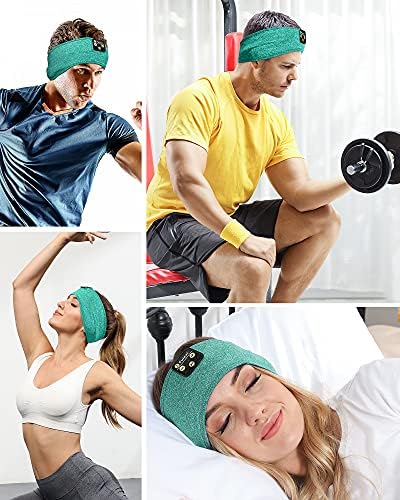 Fulext Bluetooth Sleep Headphones Headband – Ultimate Comfort for Side Sleepers, Thin HD Stereo Sound Quality – Ideal for Insomnia Relief and Travel Convenience – Perfect Gift for Men and Women – Enhanced Compatibility, Long-Lasting Battery Life for All Night Relaxation