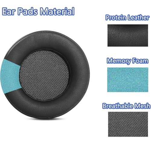 Transform Your Gaming Experience with YDYBZB Memory Foam Ear Pads for Corsair Virtuoso RGB Wireless SE Headset – Superior Comfort, Enhanced Sound Isolation & Easy Installation – Perfect Replacement Cushions for Extended Gameplay