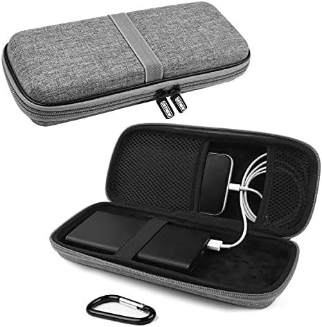 Ultimate Medium Power Bank Hard Travel Case for RAV Power, Anker, INIU, and Miady Models – Durable EVA Storage Solution with Enhanced Protection and Accessibility for Portable Chargers on the Go