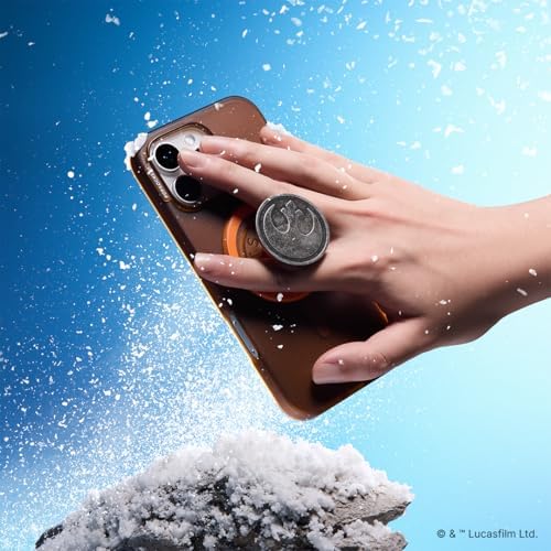 Star Wars Jedi Icon Mag Safe Phone Grip & Stand – Enhance Your Mobile Experience with Secure Magnetic Support, Wireless Charging Compatibility, and Stylish Hands-Free Kickstand for Ultimate Convenience and Fandom Expression