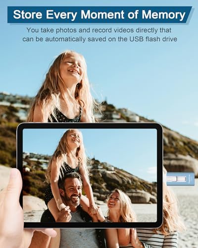 256 GB High-Speed USB Flash Drive for Phones & Tablets – Ultimate Photo & Video Storage Solution with Enhanced Compatibility & Plug-and-Play Convenience (Sleek Black Design)
