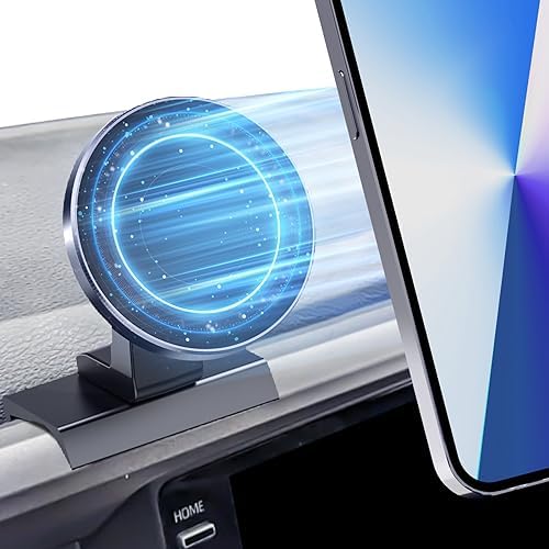 Enhance Your Driving Safety with the Kaishengyuan Magnetic Phone Holder for Toyota Tacoma (2016-2023) – Precision Adjustable Dashboard Clip Featuring 20 X Ultra-Strong Magnets for Unmatched Stability – Universal Smartphone Compatibility for Effortless Access to Navigation and Music