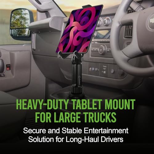 Revolutionary Car Cup Holder Phone Mount with Integrated Snack Tray – Ultimate Compatibility for i Phone, Samsung Galaxy, LG, Moto & Google Pixel – Hands-Free Convenience & 360-Degree Rotation for Safe Driving Enjoyment