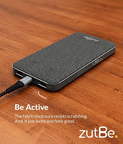 Ultimate 10000 m Ah Portable Power Bank with 18 W Power Delivery – Fast Charging for i Phone 16/15/14/13/12, Samsung Galaxy, i Pad, Nintendo Switch & More – Compact USB-C & USB-A Charger for On-the-Go Convenience – Enhanced Durability & Compatibility