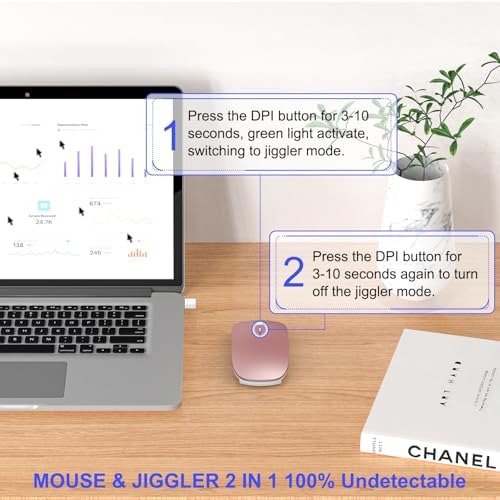 Sleek Silver Bluetooth Wireless Mouse for Mac Book Air & Pro – Ergonomic, Rechargeable, and Silent Tri-Mode Connectivity (2.4 G USB-C/USB-A, Bluetooth 5.2/3.0) for Ultimate Productivity on the Go