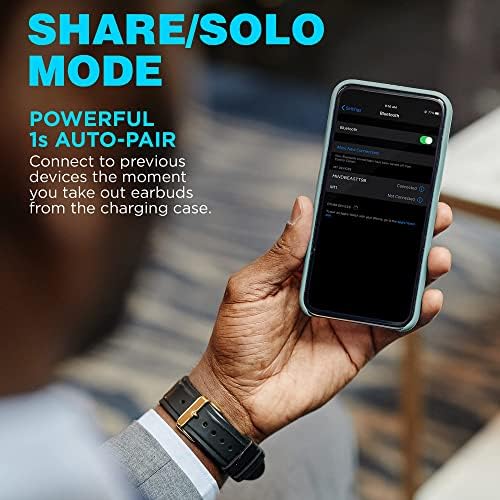 Elevate Your Audio Experience with T98 Black Wireless Bluetooth Earbuds – Deep Bass, Advanced Noise Cancellation, and IPX5 Waterproof Design – 36-Hour Battery Life for Non-Stop Listening – Universal Compatibility with i Phone, Samsung, Android, and PC – Perfect for Music Lovers and On-the-Go Professionals