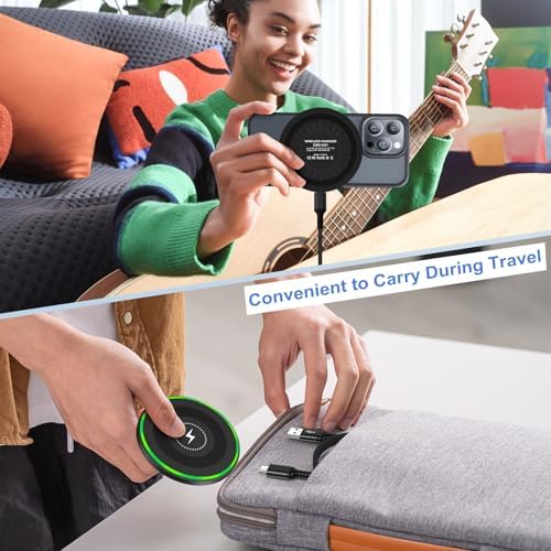 Fast Wireless Charging Pad for Moto G Power 2025/Edge 60 Stylus/G Stylus 5 G/Razr+ 2024/Pixelline 9 Series – 15 W High-Speed Android Charger Station with Anti-Slip Design for Ultimate Device Safety and Convenience