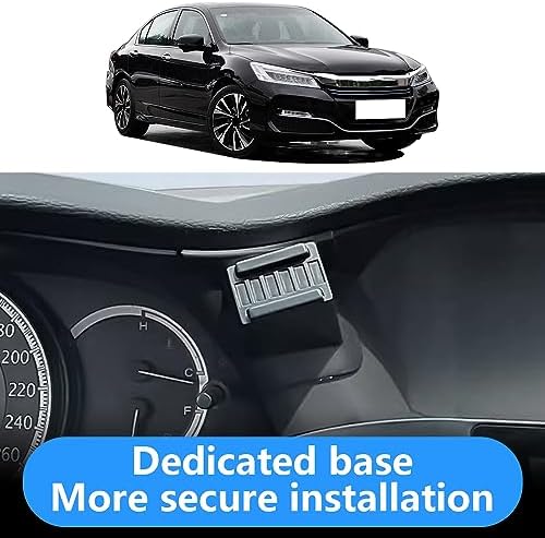 Enhanced Car Phone Holder for Honda Accord 2008-2012 – Secure Smartphone Mounting for Safe Navigation and Hands-Free Calls – Compatible with LX, LX-P, SE, EX, EX-L, and LX-S Models – Durable Vent Cradle with Adjustable Design for Optimal Convenience – Elevate Your Driving Experience with This Essential Auto Interior Accessory